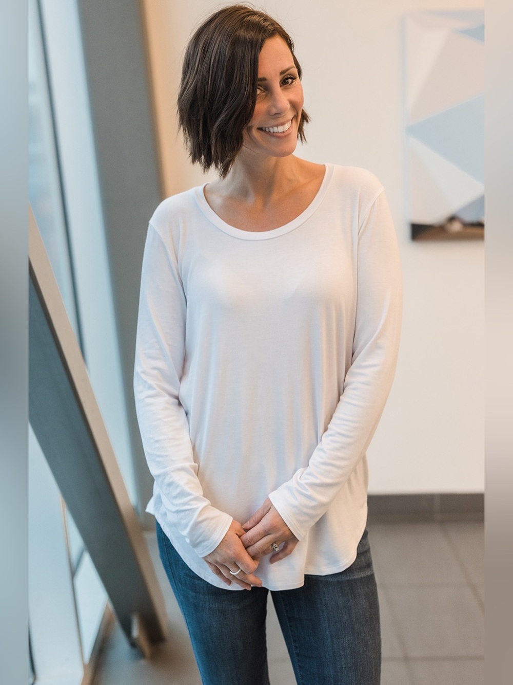Pepper & Zoe | Taupe Classic Julie Top